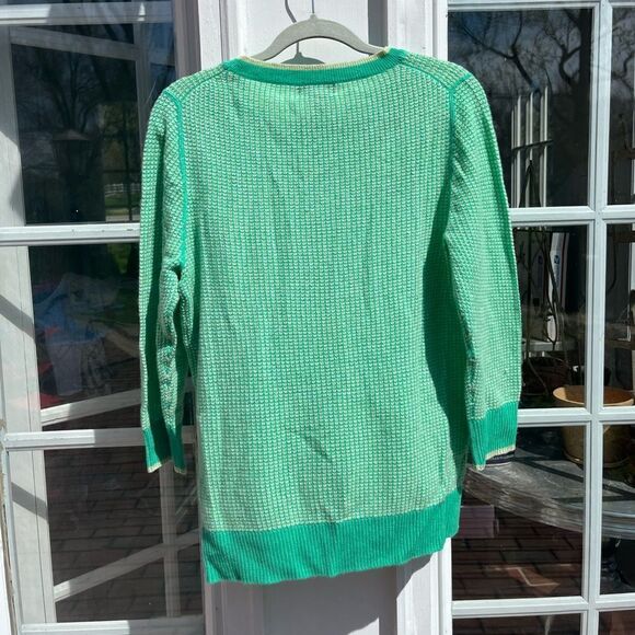 J Crew Waffle Weave Cashmere Sweater NWT - Picture 8 of 9